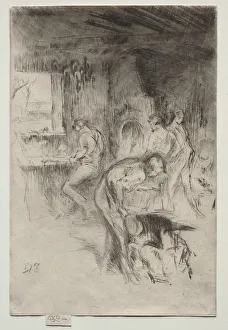 1834 1903 Prints: The Little Forge. Creator: James McNeill Whistler (American, 1834-1903)
