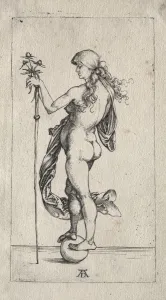 Late 15th Early 16th Century Prints: The Little Fortune, c. 1497. Creator: Albrecht Dürer (German, 1471-1528)