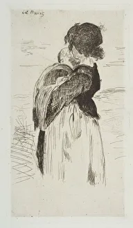 The Little Girl, 1861-62. Creator: Edouard Manet