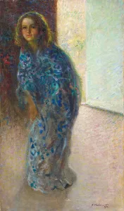 Little girl in kimono, 1912. Creator: Nomellini, Plinio (1866-1943)