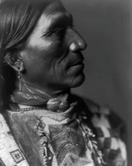 Brule Prints: Little Hawk-Brulé, c1907. Creator: Edward Sheriff Curtis