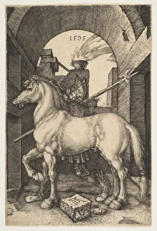 The Metro Prints: The Little Horse, 1505. Creator: Albrecht Durer