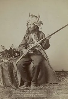 Grabill Prints: Little, the instigator of Indian Revolt at Pine Ridge