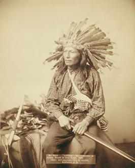 Grabill Prints: Little, instigator of Indian revolt at Pine Ridge, 1890, 1891. Creator: John C. H. Grabill