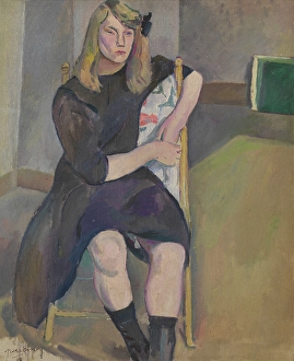 Chairman Prints: Little Jeanne, 1908. Creator: Jules Pascin