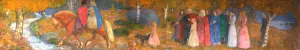 Among Gnomes And Trolls Gallery: Little Kjersti and Elvenking. Artist: Werenskiold, Erik Theodor (1855-1938)