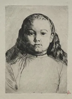 Little Marie. Creator: Alphonse Legros (French, 1837-1911)