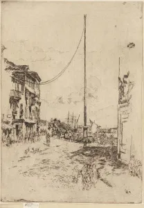 The Little Mast, 1879-1880. Creator: James Abbott McNeill Whistler
