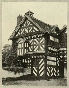 Cheshire Prints: Little Moreton Hall, c1948. Creator: Unknown