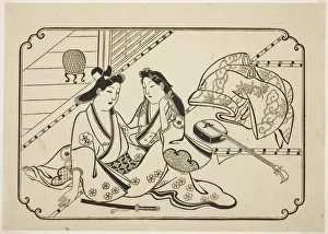 Veranda Gallery: After a little music, from an untitled series of 12 erotic prints, c. 1673 / 81