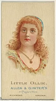 Commercial Gallery: Little Ollie, from Worlds Beauties, Series 2 (N27) for Allen & Ginter Cigarettes