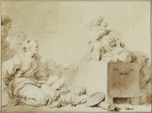 The Little Preacher, late 1770s. Creator: Jean-Honore Fragonard