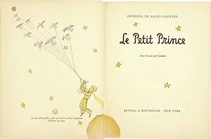 Book Art Collection: The Little Prince (Le Petit Prince), 1942-1943. Creator: Saint-Exupery, Antoine de