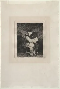 Etching And Engraving Prints: Little Prisoner, 1867. Creator: Francisco de Goya (Spanish, 1746-1828)