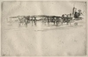 1834 1903 Prints: The Little Putney No. 1, 1879. Creator: James McNeill Whistler (American, 1834-1903)