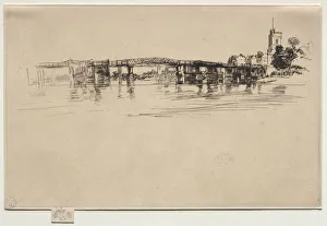 1834 1903 Prints: The Little Putney, No. 1. Creator: James McNeill Whistler (American, 1834-1903)