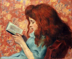 Reading Woman Prints: Little Red Haired Girl