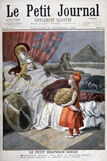 F Meaulle Prints: Little Red Riding Hood, 1898. Artist: F Meaulle