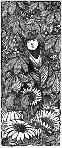 Robinson Prints: The Little Robber-Maiden, c1930. Artist: W Heath Robinson