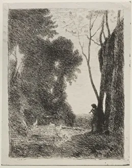 The Little Shepherd, original impression 1855, printed in 1921