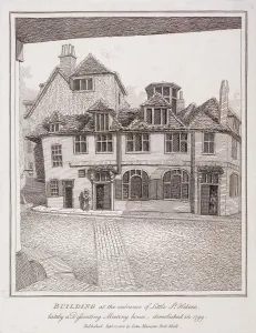 Little St Helens, London, 1800. Artist: John Thomas Smith