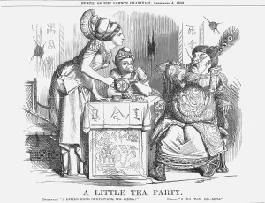 Nails Prints: A Little Tea Party, 1858