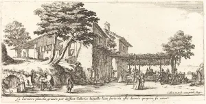 The Little Trellis, 1635. Creator: Jacques Callot