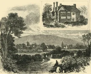 Shropshire Prints: Little Wenlock and the Whekin. The Old Hall, 1898. Creator: Unknown