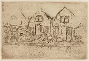 Workshop Gallery: The Little Wheelwright s, 1884. Creator: James Abbott McNeill Whistler