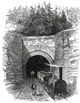 Littlebury Tunnel, 1845. Creator: Unknown