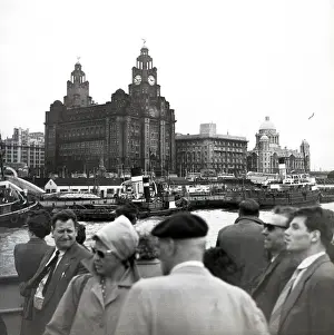 Tugboat Prints: Liver Building and Port of Liverpool Building