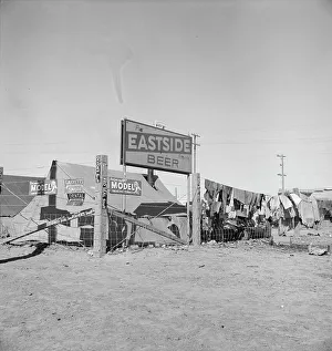 Living Conditions Prints: Living conditions for migratory laborers in private auto camp