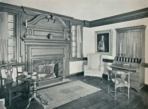 Studio Volume 99 Prints: The Living Room of the Francis Corbin House, at Edenton, built in 1758, 1930