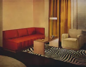Animal Skin Collection: Living-Room by Walter Dorwin Teague, 1939