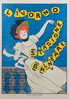 Livorno stagione balneare, 1901. Creator: Cappiello, Leonetto (1875-1942)