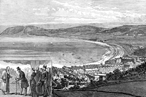 Water Amenities Prints: Llandudno new waterworks: Llandudno and Little Orme's Head, 1880. Creator: Unknown