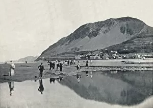 Conwy Gallery: Llanfairechan - The Village and Penmaenmawr Mountain, 1895