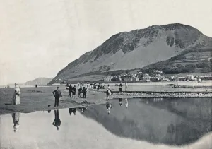 Conwy Prints: Llanfairechan - The Village and Penmaenmawr Mountain, 1895