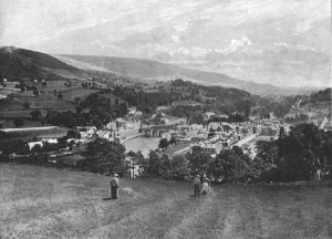 Sights And Scenes Prints: Llangollen and Crow Castle, c1900. Artist: Lettsome & Sons