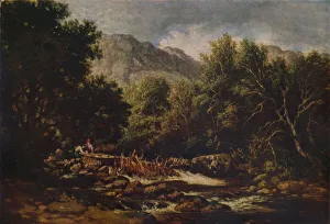 David The Elder Prints: On the Lledr, c1844. Artist: David Cox the elder