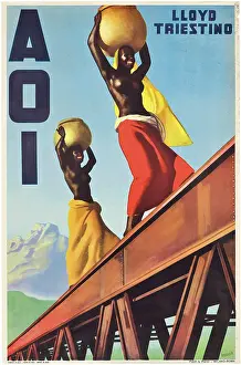 Cruise Prints: Lloyd Triestino: AOI (Africa Orientale Italiana)