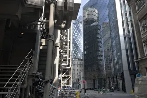 London Landmarks Collection: Lloyds, 2009. Creator: Ethel Davies