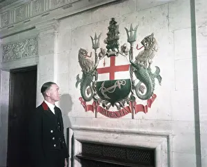 Latin Prints: Lloyd's of London, c1955. Creator: Arthur Charles Kirby Ware