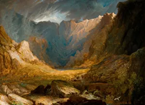 Storm Cloud Prints: Llyn Idwal, North Wales, 1810-1850. Creator: Samuel Lines
