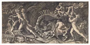 Raimondi Prints: Lo Stregozzo, First Half of 16th cen.. Creator: Raimondi, Marcantonio (c. 1480-c. 1534)