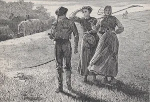 Pitchfork Prints: The Last Load (Appletons Journal, Vol. I), August 7, 1869. Creator: John Filmer