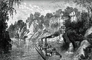 Raw Materials Prints: Loading a cotton steamer, c1880