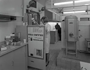 Filling Prints: Loading a drinks vending machine at an experimental kitchen in Sheffield