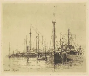 Platt Charles A Prints: Loading Up, 1881. Creator: Charles A Platt