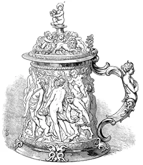 The Loan Collection, South-Kensington: Ivory tankard, 1862. Creator: Unknown